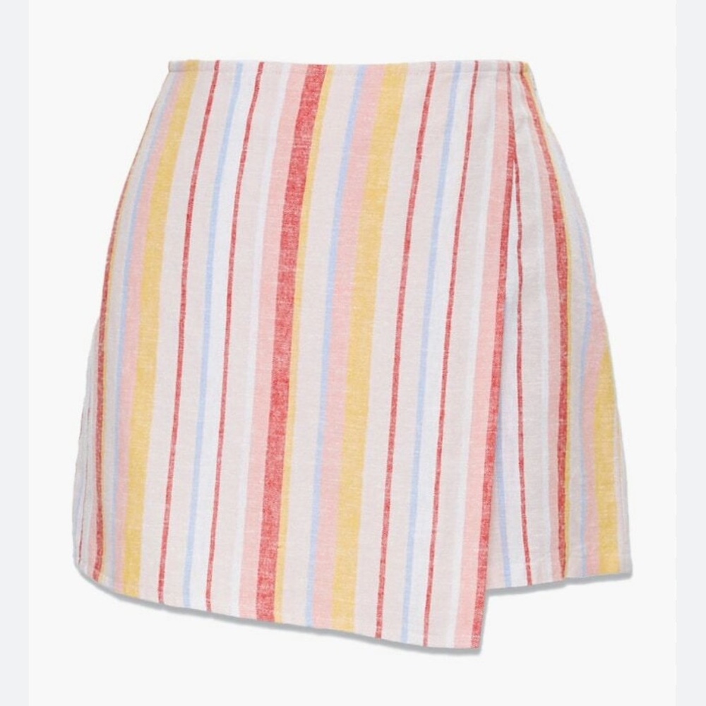 Forever 21 Multicolor Striped Mini Skirt